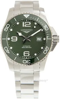 Longines HydroConquest L3.782.4.06.6 Stainless steel Green