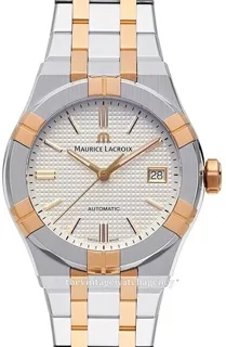 Maurice Lacroix AIKON AI6007-SP012-130-1 Yellow gold and Stainless steel Silver