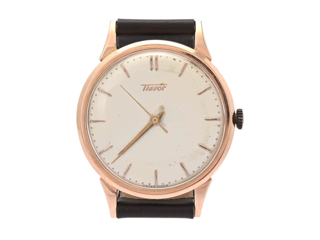 Tissot 14k rose gold