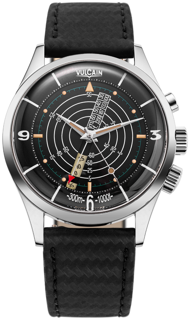 Vulcain Nautical 100252PB07.BAC149 Stainless steel Black