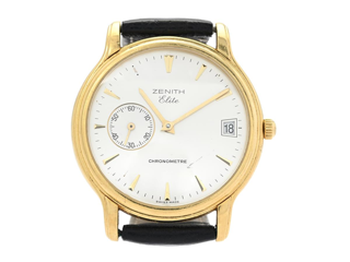 Zenith Elite 18k yellow gold