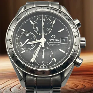 Omega Speedmaster Date 3513.50 39mm Stainless steel Black