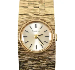 Bulova 9K Yellow Gold