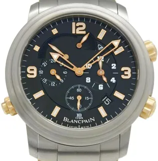 Blancpain Léman 2041-12A30-98A.B 40mm Titanium and Red gold Black