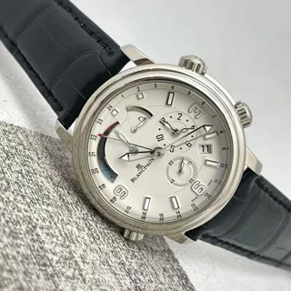 Blancpain Léman 2841-1542-53B 40mm White gold White