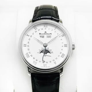 Blancpain Villeret 6264-1127-55B 38mm Stainless steel White