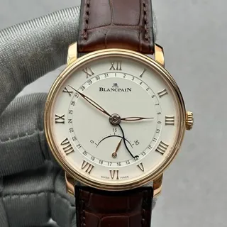 Blancpain Villeret 6653Q-3642-55B 40mm Red gold White