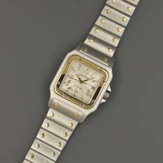 Cartier Santos 2319 29mm Yellow gold and Stainless steel