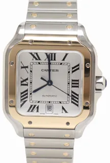 Cartier Santos W2SA0009 47mm Stainless steel Silver