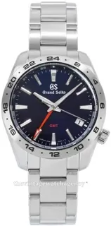 Grand Seiko Sport Collection SBGN029G 39mm Brushed/polished steel Blue