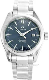 Omega Seamaster Aqua Terra 25778000 Stainless steel Blue