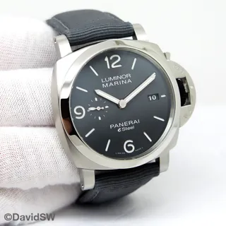 Panerai Luminor 1950 3 Days GMT Power  PAM 01358 44mm Stainless steel Gray