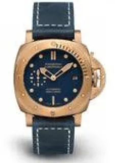 Panerai Submersible PAM01074 42mm Bronze Blue