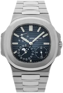 Patek Philippe Nautilus Moonphase 5712/1A-001 40mm Stainless steel Blue