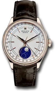 Rolex Cellini Moonphase 50535 39mm Rose gold White