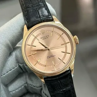 Rolex Cellini Time 50505-0013 () Rose gold Golden