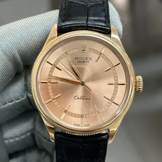 Rolex Cellini Time 50505-0013 () Rose gold Golden