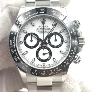 Rolex Daytona 116500LN-0001 40mm Stainless steel White