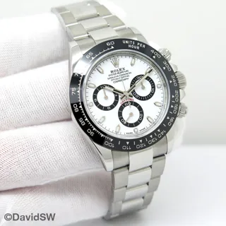 Rolex Daytona 116500LN 40mm Stainless steel White