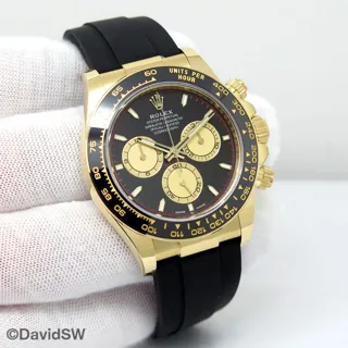 Rolex Daytona 126518ln 40mm Yellow gold Black