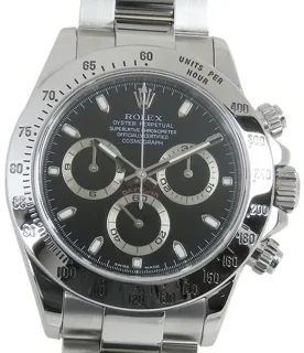 Rolex Daytona 116520 D ( (1988-2015)) 40mm Stainless steel Black