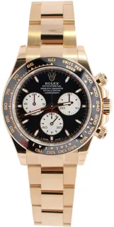 Rolex Daytona 126528LN 40mm Yellow gold Black