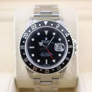 Rolex GMT-Master 16700 40mm Stainless steel Black