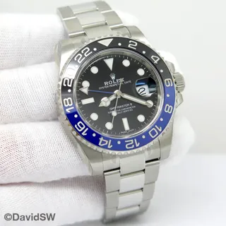 Rolex GMT-Master II 116710BLNR 40mm Stainless steel Black