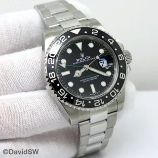 Rolex GMT-Master II 116710LN 40mm Stainless steel Black