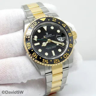 Rolex GMT-Master II 116713LN 40mm 18K/SS Black