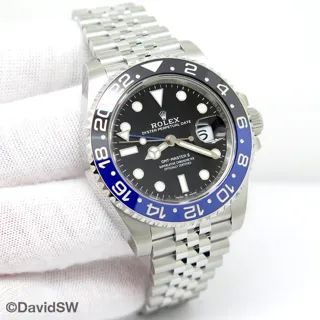 Rolex GMT-Master II 126710BLNR 40mm Stainless steel Black