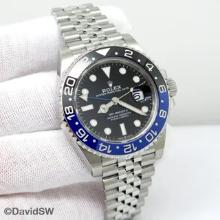 Rolex GMT-Master II 126710BLNR 40mm Stainless steel Black