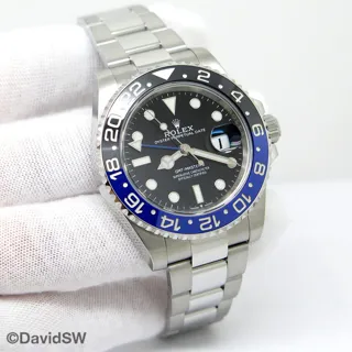 Rolex GMT-Master II 126710BLNR 40mm Stainless steel Black