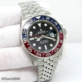 Rolex GMT-Master II 126710BLRO 40mm Stainless steel Black