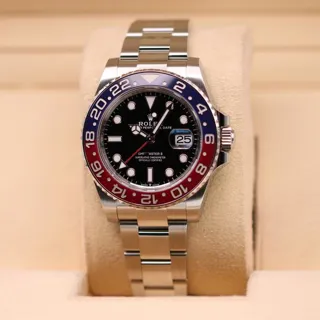 Rolex GMT-Master II 126710BLRO 40mm Stainless steel Black