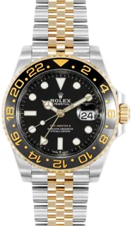 Rolex GMT-Master II 126713GRNR 40mm Yellow gold and Stainless steel Black