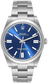 Rolex Oyster Perpetual 124300-0003 41mm Stainless steel Blue