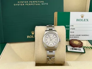 Rolex Oyster Perpetual 26 176200 26mm Stainless steel Silver