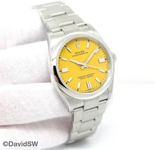 Rolex Oyster Perpetual 36 126000 36mm Stainless steel Golden and Yellow