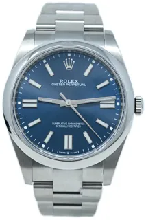 Rolex Oyster Perpetual 41 124300 41mm Stainless steel Blue