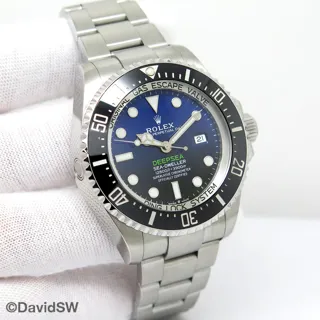 Rolex Sea-Dweller Deepsea 116660 44mm Stainless steel Black and Blue