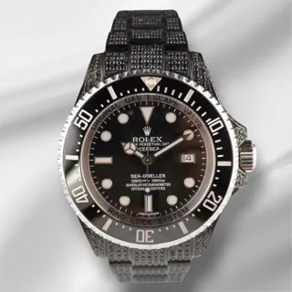 Rolex Sea-Dweller Deepsea 116660 44mm Stainless steel Black