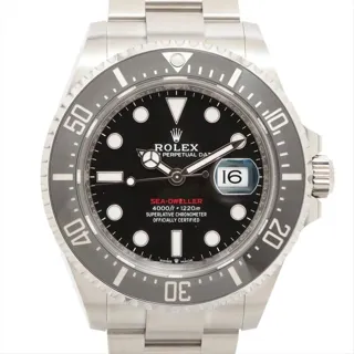 Rolex Sea-Dweller 126600 (SEA-DWELLER (FROM 2017)) 43mm Stainless steel Black