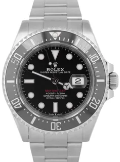 Rolex Sea-Dweller 126600 (SEA-DWELLER (FROM 2017)) 43mm Stainless steel Black