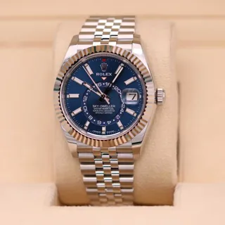 Rolex Sky-Dweller 336934 42mm Stainless steel Blue