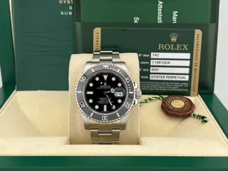 Rolex Submariner 116610LN 40mm Stainless steel Black