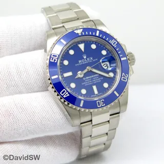 Rolex Submariner 116619LB 40mm White gold Blue