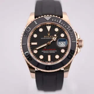 Rolex Yacht-Master 40 126655 40mm Rose gold Black