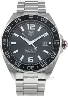 TAG Heuer Formula 1 WAZ2011.BA0842 Ceramic and Stainless steel Gray