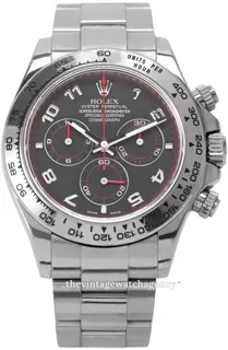 Rolex Daytona 116509/8 40mm White gold Black